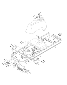 Part Location Diagram of 925-05371 MTD Harness-main